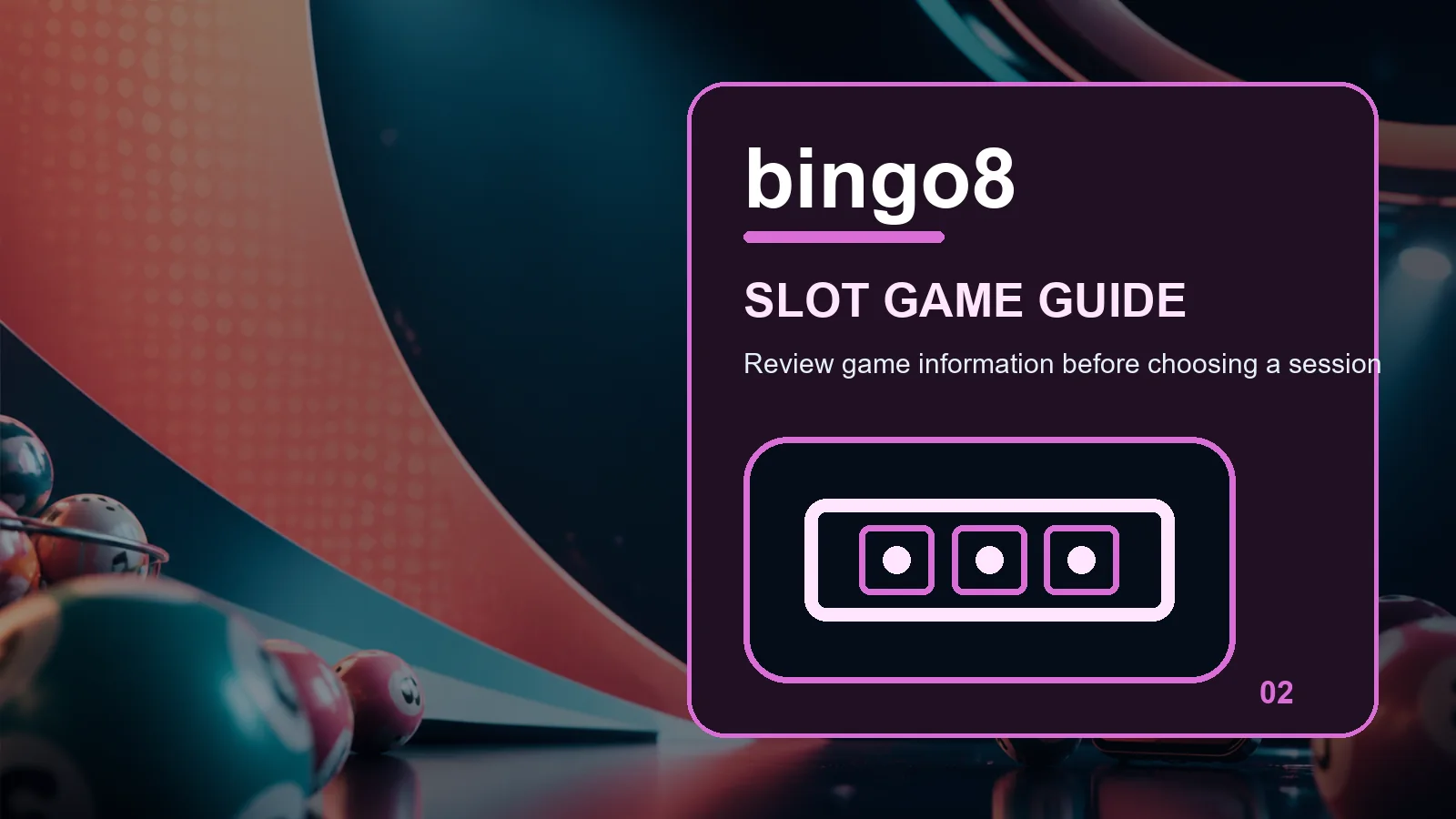 bingo8 slots full-width visual guide 2